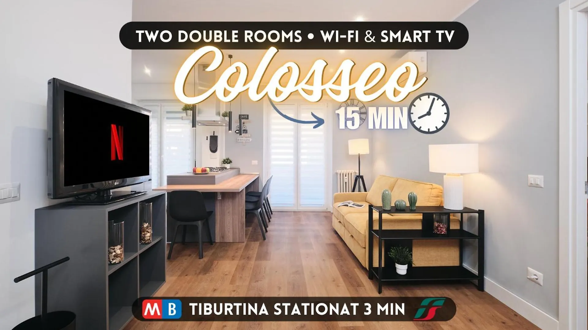 Colosseo A 15 Minuti - Suite Elegante In Centro location